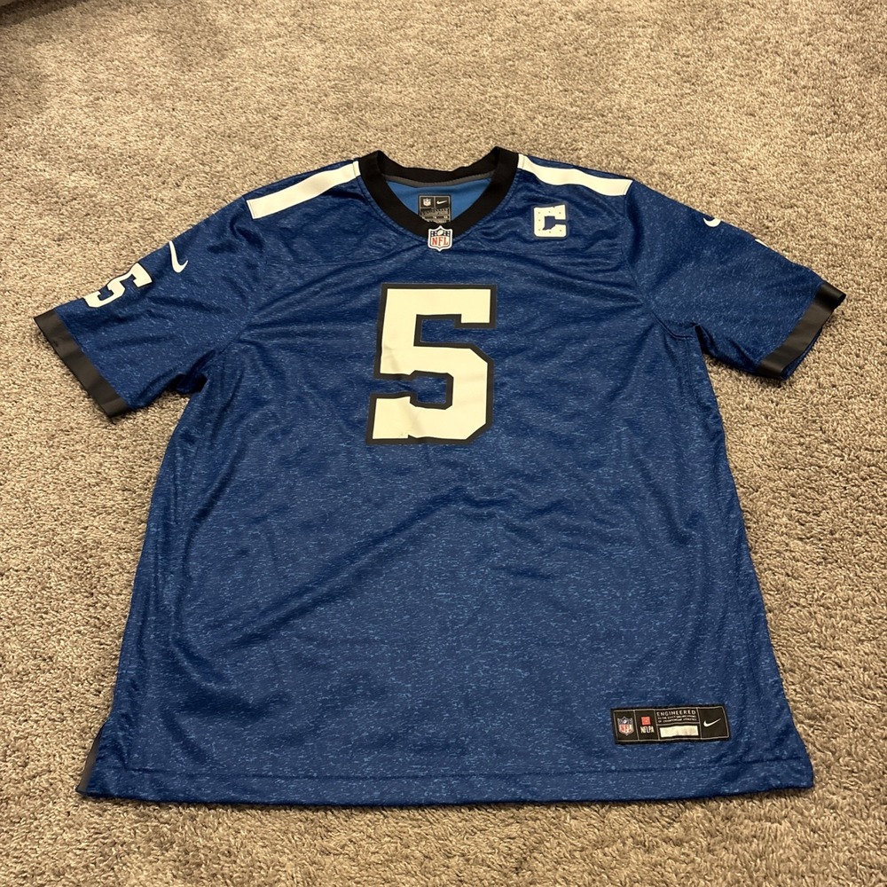 Nike Engineered Indianapolis Colts NFL Anthony Richardson #5 Jersey Captain XL